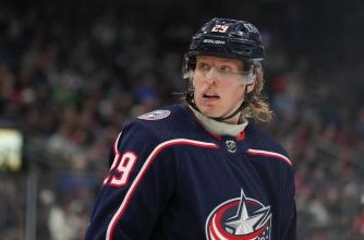 Columbus Blue Jackets forward Patrik Laine