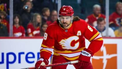 Chris Tanev of the Calgary Flames.