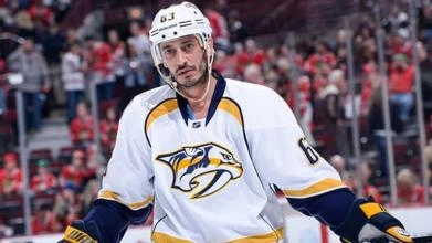 Mike Ribeiro in a game with the Nashville Predators