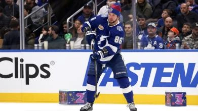 Tampa Bay's Nikita Kucherov at All-Star weekend.