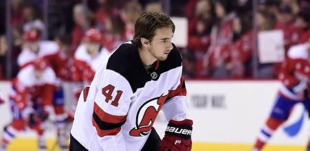 Former New Jersey Devils forward Michael McLeod