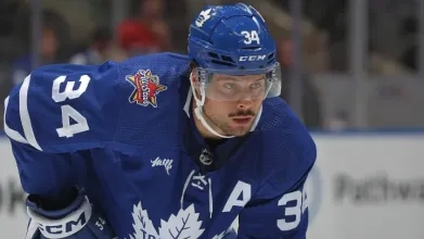 Auston Matthews of the Toronto Maple Leafs.