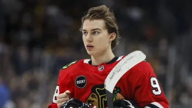 Chicago Blackhawks forward Connor Bedard