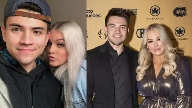 Nick Suzuki et Caitlin Fitzgerald