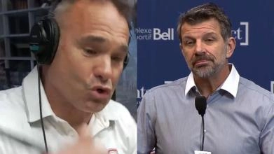 Marc Bergevin et Gilbert Delorme