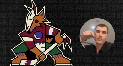 Arizona Coyotes forward Adam Ruzicka