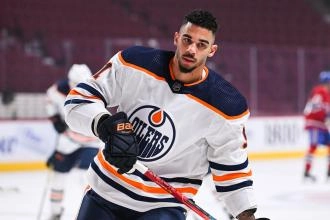 Evander Kane of the Edmonton Oilers.