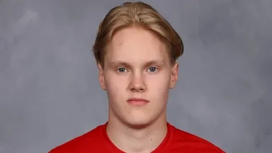 Calgary Flames prospect Topi Rommi.