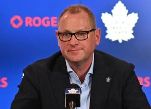 Brad Treliving, general manager of the Toronto Maple Leafs, in a press conference.