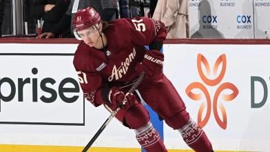 Arizona Coyotes defenseman Troy Stecher