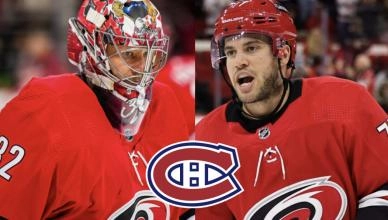 Tony DeAngelo et Antti Raanta sont plac&eacute;s au ballottage de la LNH par les Hurricanes.