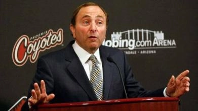 Gary Bettman, Commissioner of the NHL.