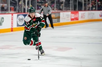 Halifax Mooseheads forward Jordan Dumais