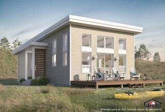 Mod&egrave;le LAP0350 des Maisons Laprise