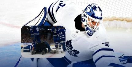 Injured Toronto Maple Leafs Goaltender Ilya Samsonov Injured Toronto Maple Leafs Goaltender Ilya Samsonov