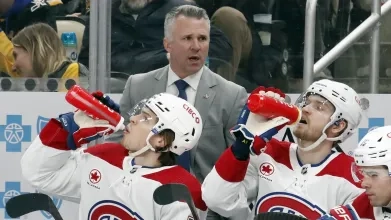 Martin St. Louis, Head Coach of the Montreal Canadiens.