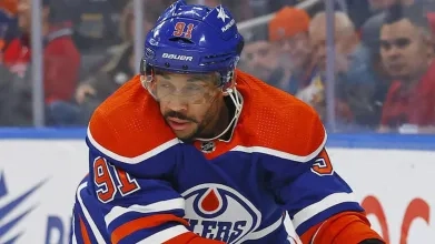 Evander Kane of the Edmonton Oilers.