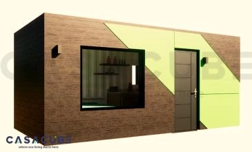 La micro-maison conteneur CASACUBE20 de CasaCube