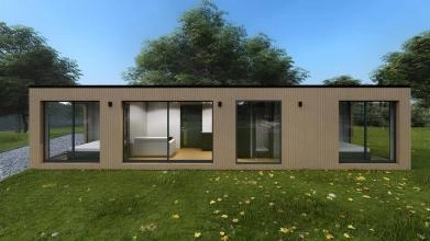 La mini-maison conteneur CASACUBE40 de CasaCube