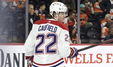 Montreal Canadiens forward Cole Caufield