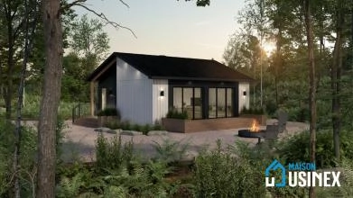 La mini-maison (chalet) N&Ouml;MI de Maison Usinex