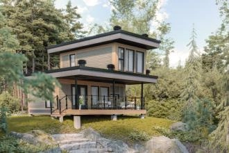 La petite maison MIKRO2 du Domaine Escapad