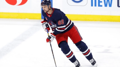 Nino Neiderreiter of the Winnipeg Jets.