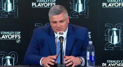 Toronto Maple Leafs head coach Sheldon Keefe