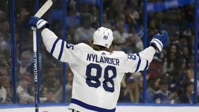 Toronto Maple Leafs forward William Nylander