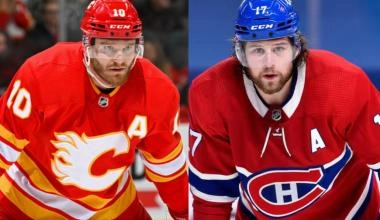 Jonathan Huberdeau et Josh Anderson