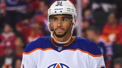 Edmonton Oilers forward Evander Kane