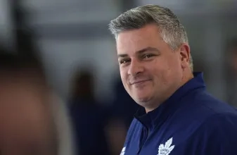 Toronto Maple Leafs head coach Sheldon Keefe