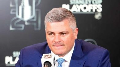 Toronto Maple Leafs head coach Sheldon Keefe