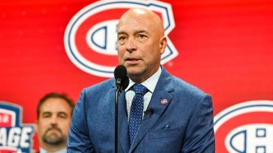 Kent Hughes, Canadien de Montr&eacute;al, rep&ecirc;chage