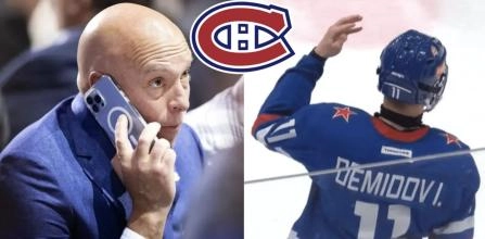 Kent Hughes, Rep&ecirc;chage, Ivan Demidov, Canadien de Montr&eacute;al