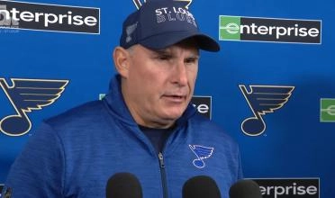 Craig Berube, former head coach of the St. Louis Blues, in a press conference.