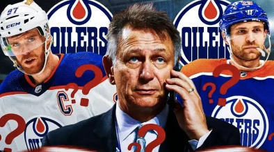 Connor McDavid, Leon Draisaitl, Ken Holland