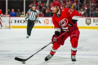 Carolina Hurricanes defenseman Brett Pesce