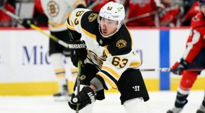 Boston Bruins captain Brad Marchand.