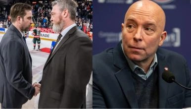 Sylvain Favreau, Patrick Roy, Kent Hughes