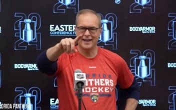 Florida Panthers head coach Paul Maurice