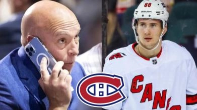 Kent Hughes, Martin Necas, Canadiens de Montr&eacute;al