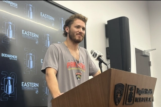 Matthew Tkachuk of the Florida Panthers.