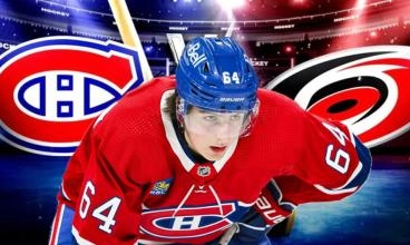 David Reinbacher, Canadiens de Montr&eacute;al, Hurricanes de la Caroline