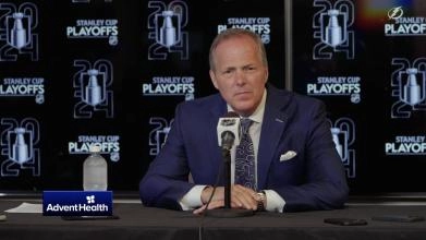 Tampa Bay Lightning coach Jon Cooper