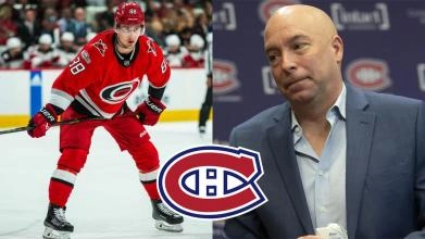 Martin Necas, Kent Hughes, Canadien de Montr&eacute;al