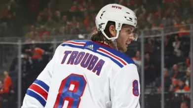 New York Rangers captain Jacob Trouba