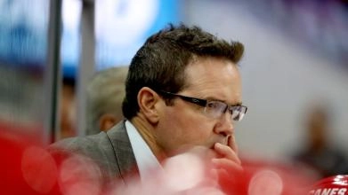 Maple Leafs assistant coach Dean Chynoweth.