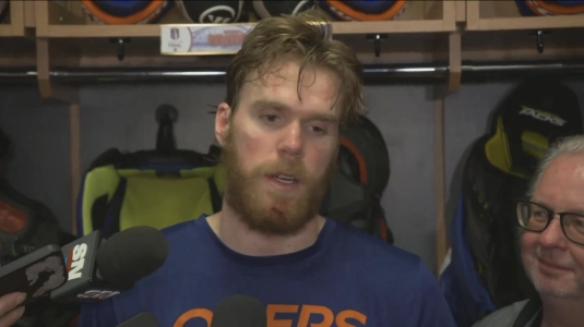 Edmonton Oilers captain Connor McDavid