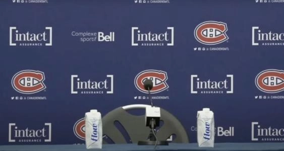 Canadiens de Montr&eacute;al, conf&eacute;rence de presse